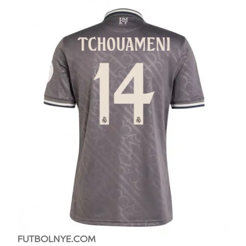 Camiseta Real Madrid Aurelien Tchouameni #14 Tercera Equipación 2024-25 manga corta